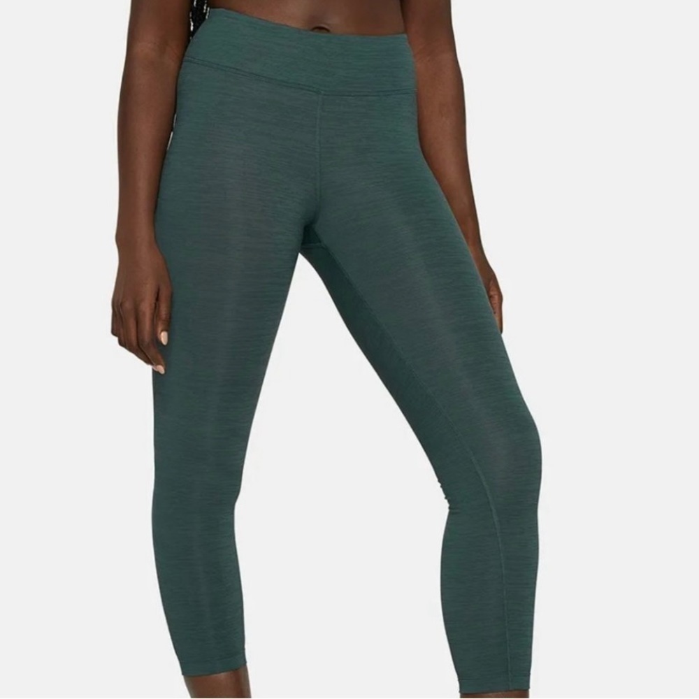 Outdoor Voices 7/8 Length Flex Leggings In Evergreen.